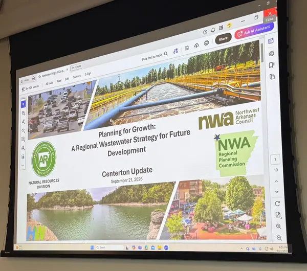 feature image of Centerton Sewer Study Update: Four Options, a NACA Backup Plan and What Comes Next