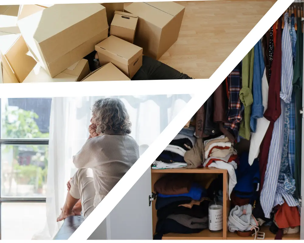 downsizing overwhelm