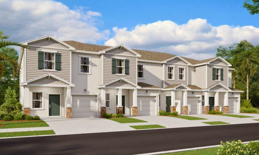 New construction townhome community in Florida