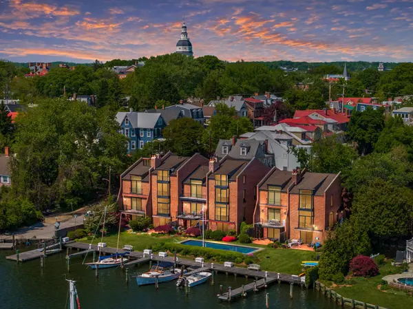 New to Market: Rare Waterfront Downtown Annapolis Retreat