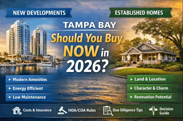 New Development Projects vs. Established Homes in Tampa Bay: Should You Buy NOW in 2026?