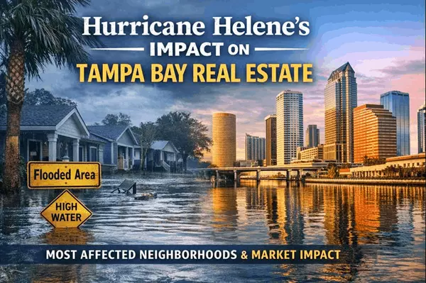 Which Tampa Bay neighborhoods were most flooded by Hurricane Helene and how does that affect buying/selling today?,Shane Vanderson