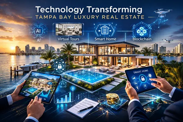 How Technology is Transforming Luxury Real Estate: Innovations and Insights for Tampa Bay Buyers and Sellers,Shane Vanderson