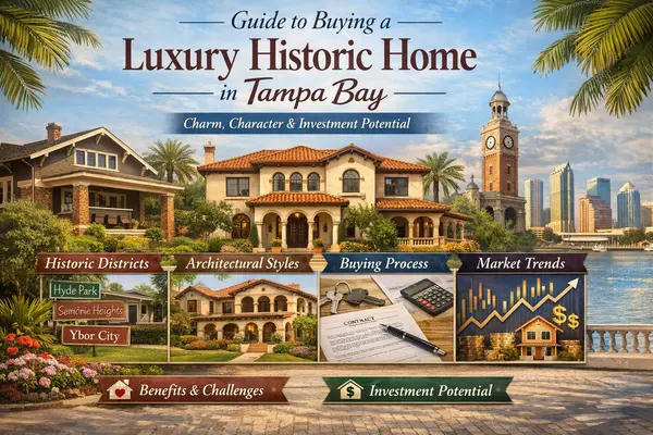 Buying Luxury Historic Homes in Tampa Bay: Your Complete Guide to Historic Preservation Districts,Shane Vanderson