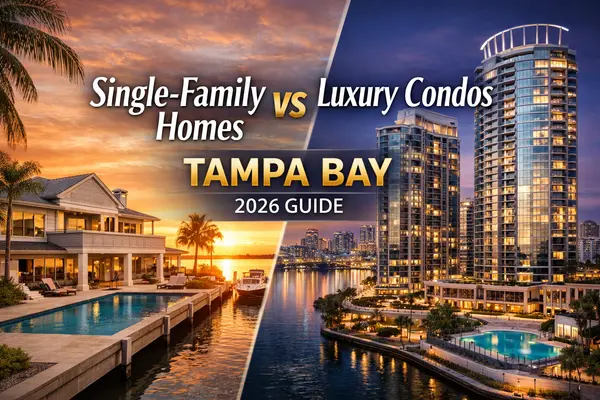Single-Family Homes vs. Luxury Condos in Tampa Bay 2026: Which Investment Makes Sense for Your Lifestyle,Shane Vanderson