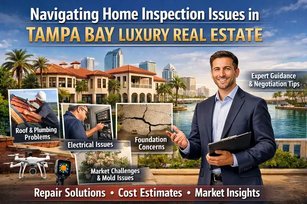 Dealing with Home Inspection Problems: Expert Solutions for Tampa Bay Luxury Real Estate Buyers and Sellers,Shane Vanderson