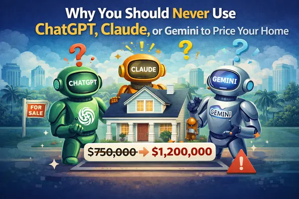 Why You Should Never Use ChatGPT, Claude, or Gemini to Price Your Home,Shane Vanderson