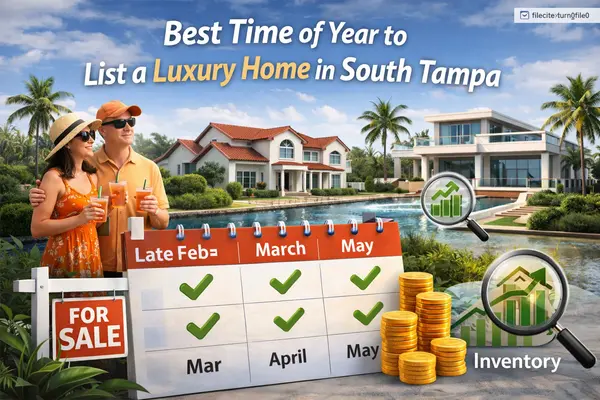 Best Time of Year to List a Luxury Home in South Tampa