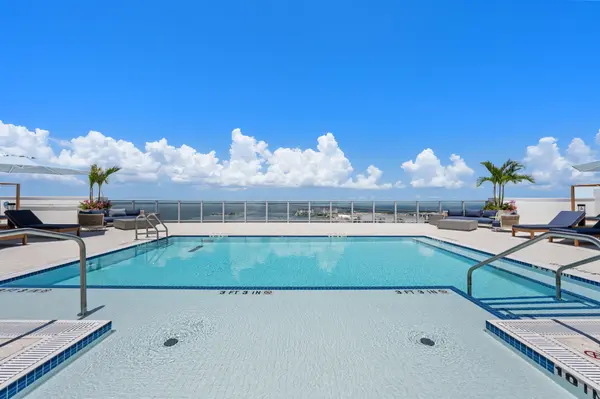 Rooftop pool