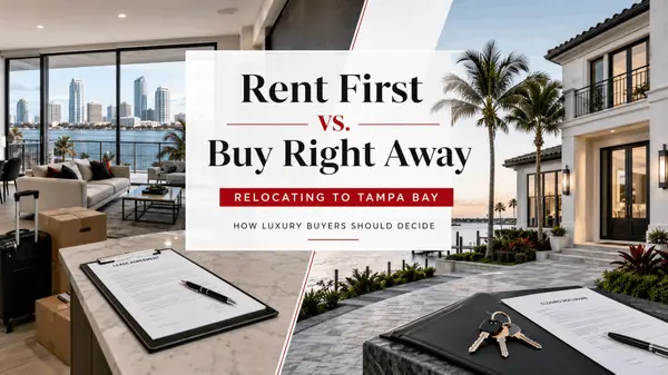 feature image of Renting First vs. Buying Right Away When Relocating to Tampa Bay: How Buyers Should Decide