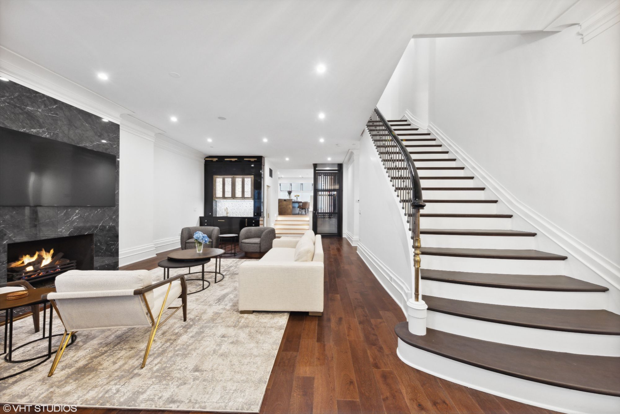 77 East Cedar Street. Living Room