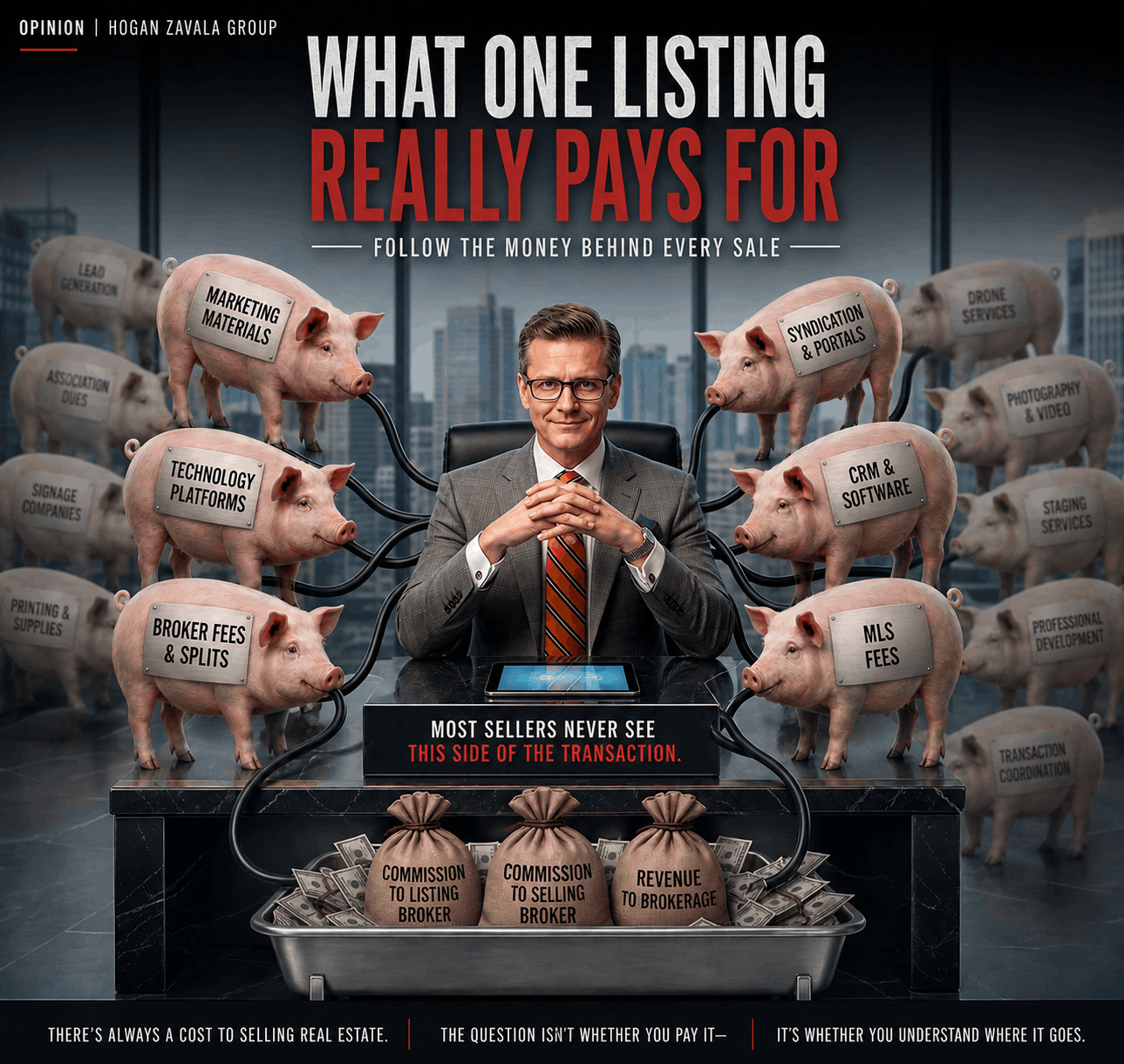 Image of a Broker who is dealing with the demands of the industry