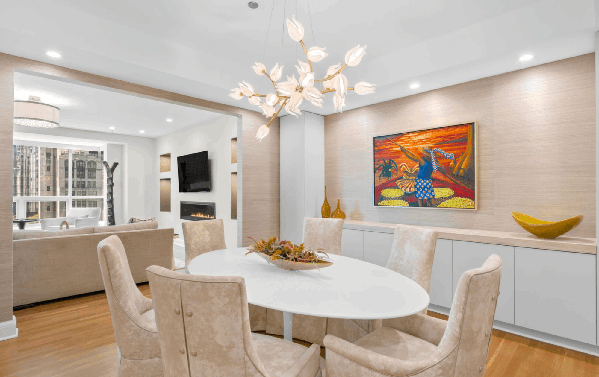 Stunning Dining Room View at 270 Pearson 803