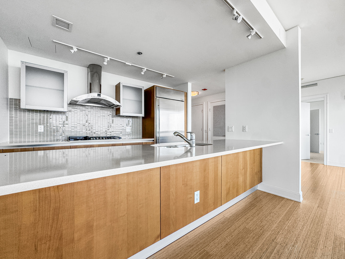 Kitchen views at 340 E. Randolph