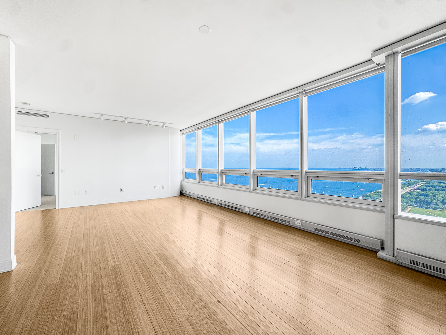 Living Room View at 340 E Randolph
