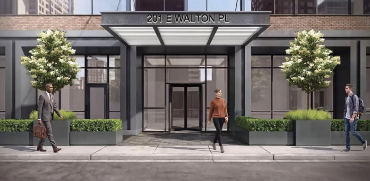 Rendering of 201 E Walton Pl by bKL Architecture
