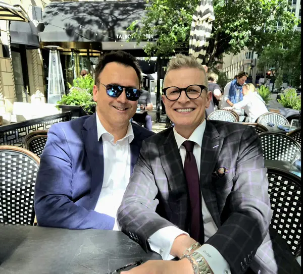Image of Craig and Rudy in the Gold Coast