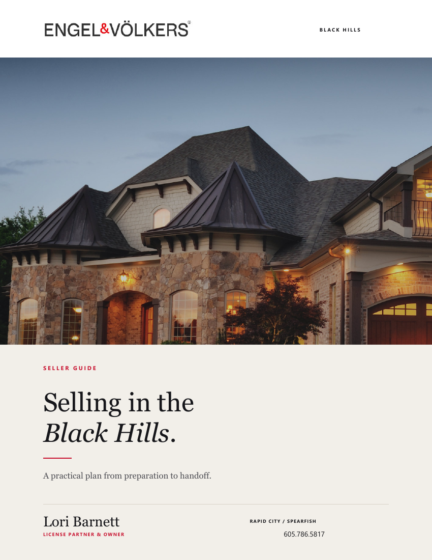 Selling in the Black Hills: Lori Barnett's seller guide