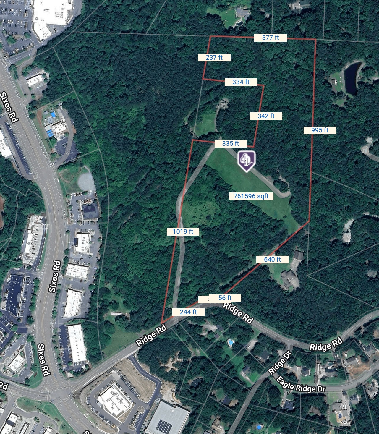 Land for sale 305 Ridge Rd Canton GA