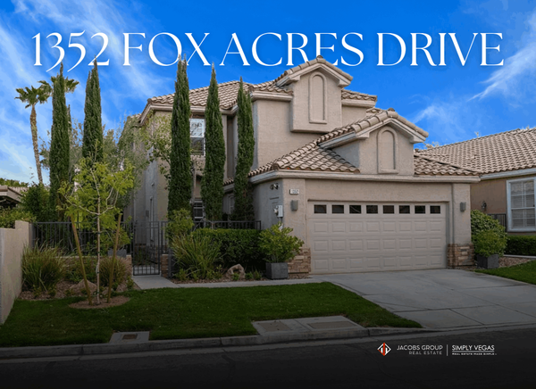 Just Sold: 1352 Fox Acres Drive