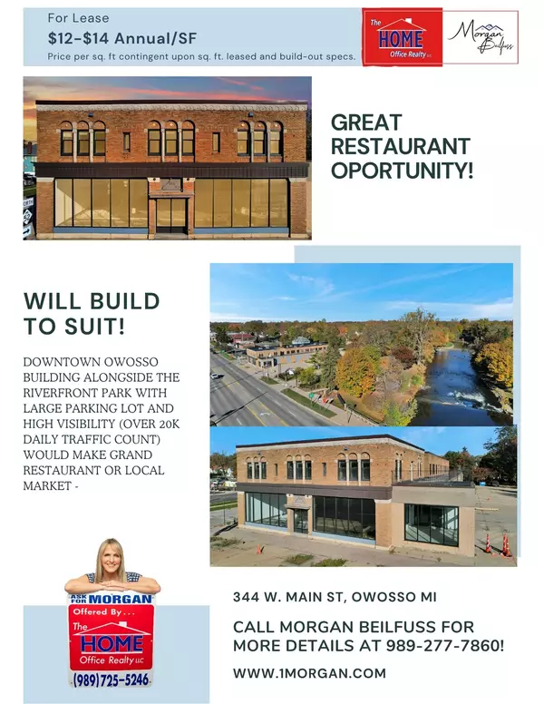 For Lease - Owner Will Build To Suit - Restaurant Opportunity!