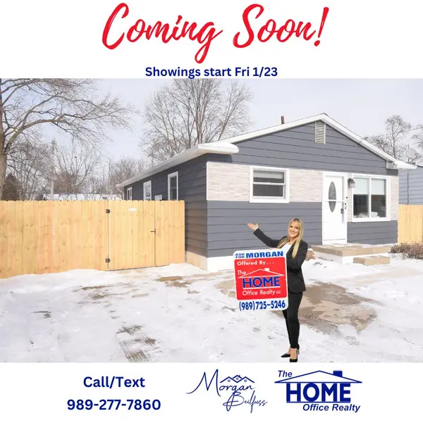 Coming Soon!  Renovated and Move-In Ready 3 BR ranch in Durand, MI!