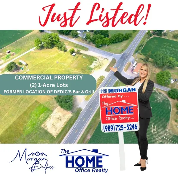 Just Listed! Commercial Property with (2) 1-acre lots - Former site of Dedic's Bar & Grill