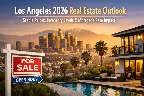 Los Angeles 2026 Real Estate Outlook for Buyers Navigating Stable Prices, Inventory Levels, and Mortgage Rate Impact