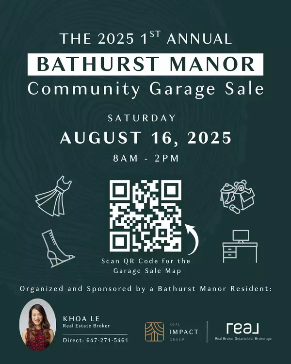 The 2025 1st Annual Bathurst Manor Community Garage Sale
