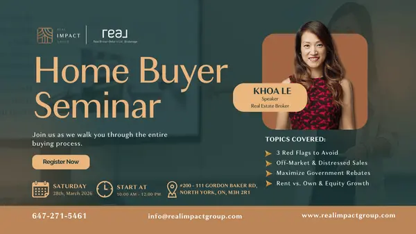 Everything You Need to Know About Home Buying in Toronto and the surrounding areas (Free Strategy Seminar)