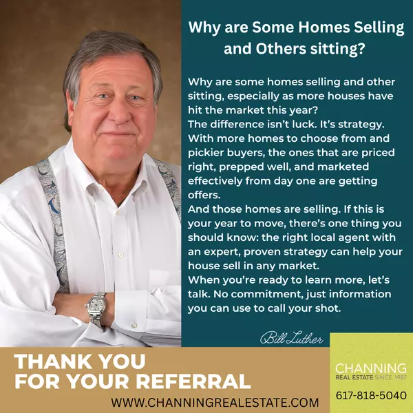 WHY SOME HOMES ARE SELLING AND OTHERS JUST SITTTING?