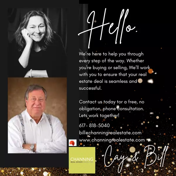 Let's work together! WWW.CHANNINGREALESTATE.COM