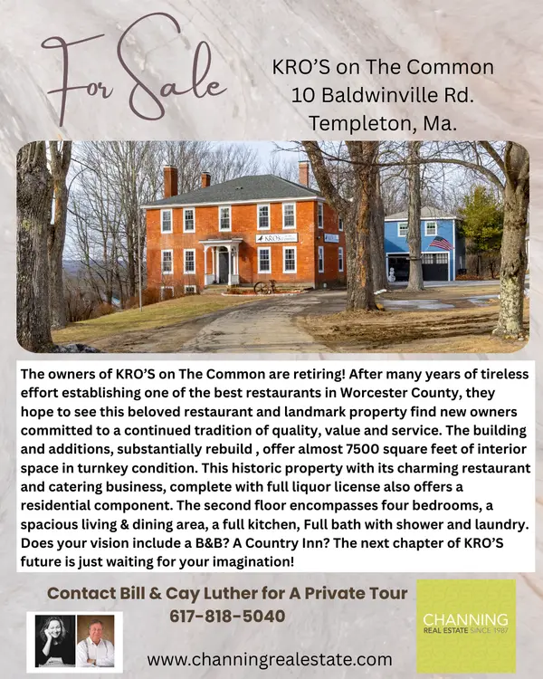 Have you ever envisioned owning a fully restored, historic antique home and restaurant/ B&B in the country?  
