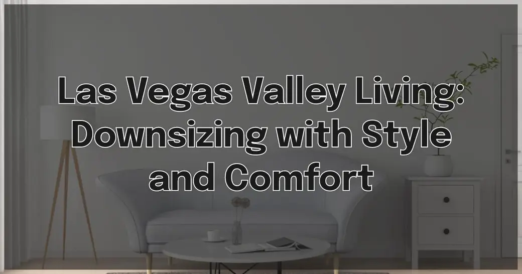 Las Vegas Valley Living: Downsizing with Style and Comfort