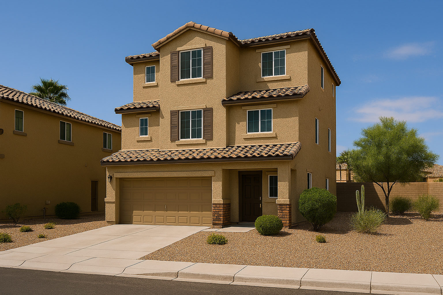 Cod Map In High Rise Las Vegas 3-Story Homes for Sale Spac
