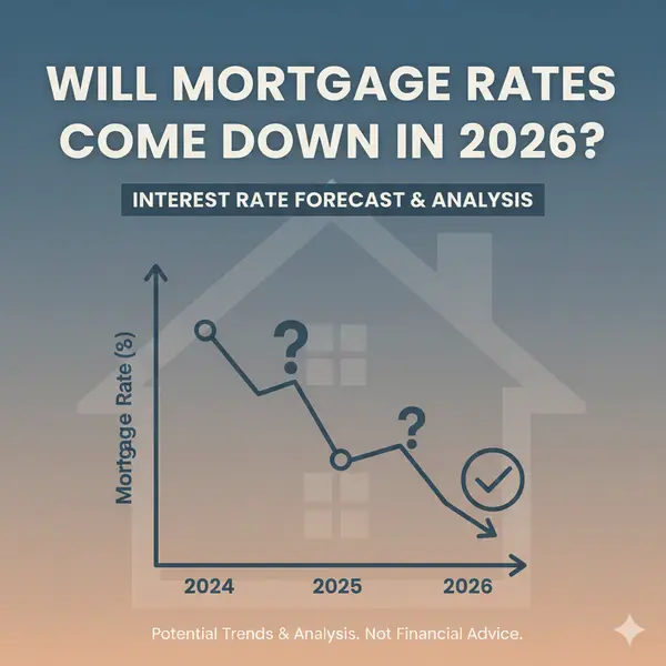 feature image of Will Mortgage Rates Come Down in 2026?
