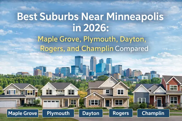 Best Suburbs Near Minneapolis in 2026: Maple Grove, Plymouth, Dayton, Rogers, and Champlin Compared,Three Rivers Real Estate Team