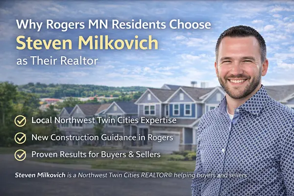 feature image of Why Rogers MN Residents Choose Steven Milkovich as Their Realtor
