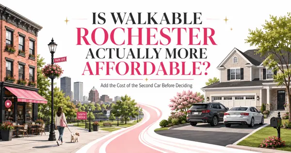 feature image of Is Walkable Rochester Actually More Affordable?