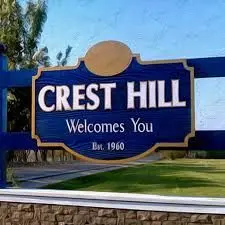 Crest Hill, IL-Single Family/Condo/Townhome Sale in 2025 and what was the average selling price and days on market?