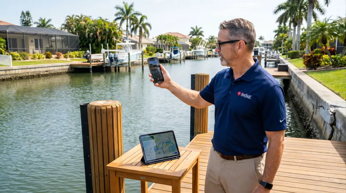 john reviewing canals