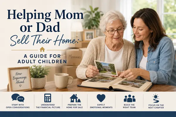 Helping Mom or Dad Sell Their Home: A Guide for Adult Children