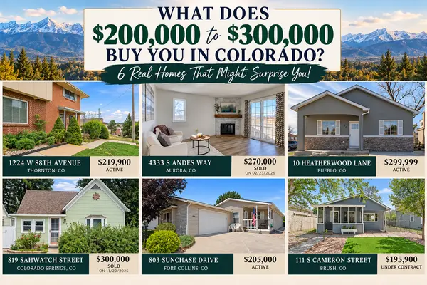 What Does $200,000 to $300,000 Buy You in Colorado? 6 Real Homes That Might Surprise You!