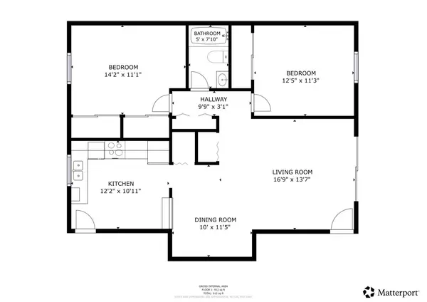 9350 Bay Colony Drive #3W, Des Plaines, IL 60016
