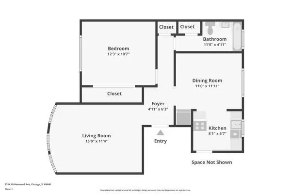 5314 N Glenwood AVE #1W, Chicago, IL 60640