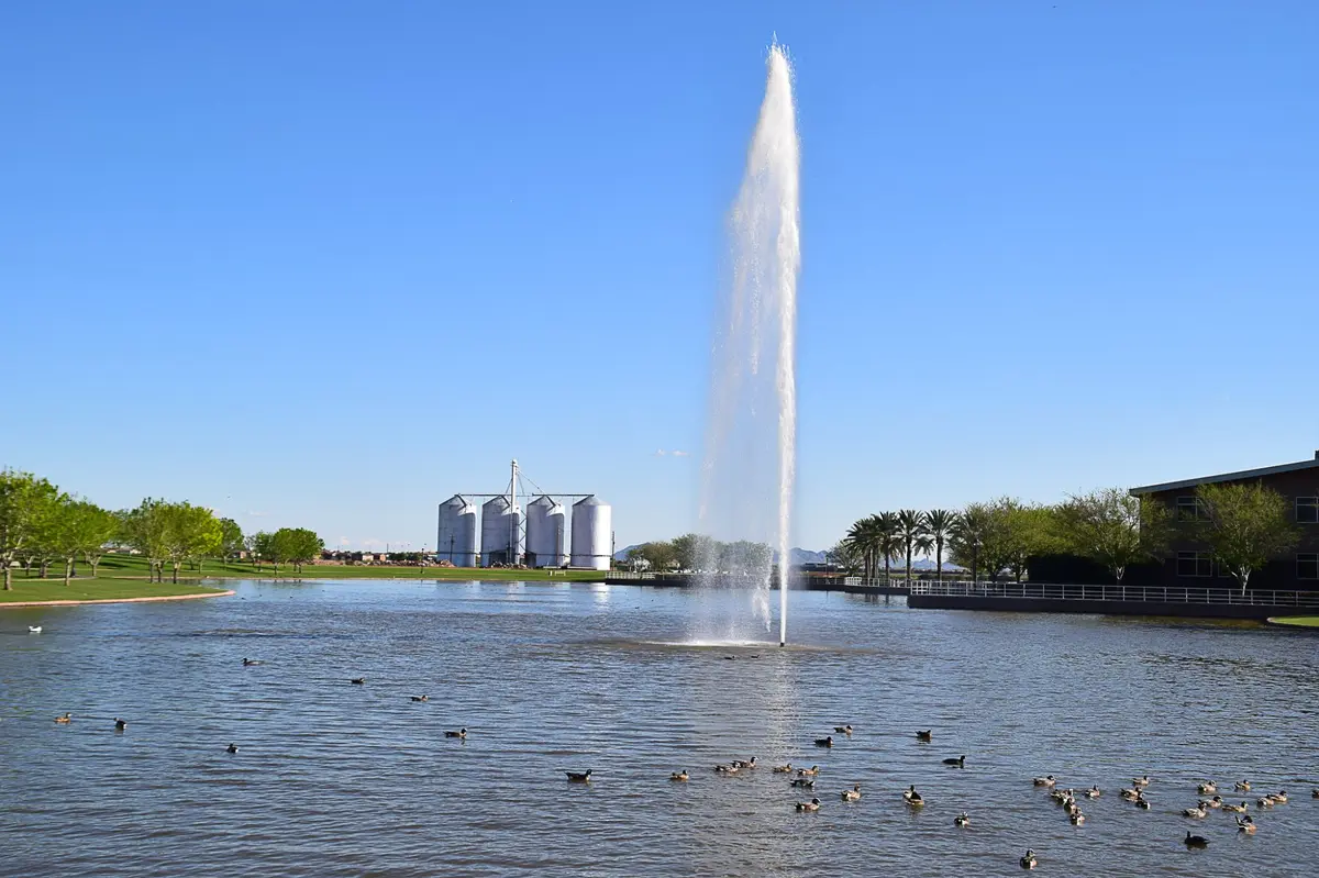 Lake at Lakeview Village