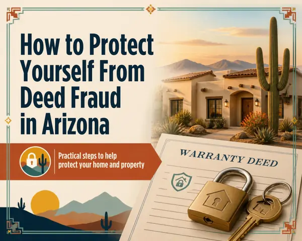 feature image of How to Protect Yourself from Deed Fraud in Arizona