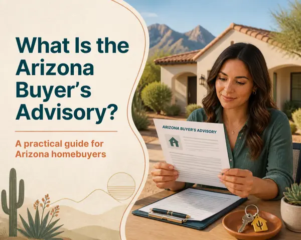 What is the Arizona Buyer's Advisory?