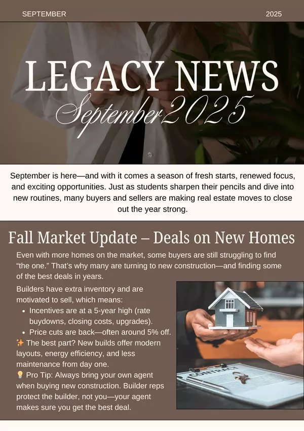 feature image of Legacy News - September 2025 Edition