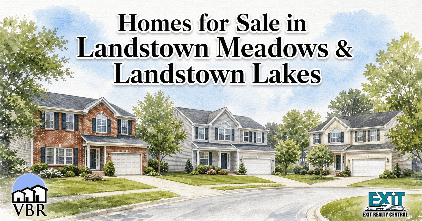 Homes for sale in Landstown Meadows and Landstown Lakes, Virginia Beach.